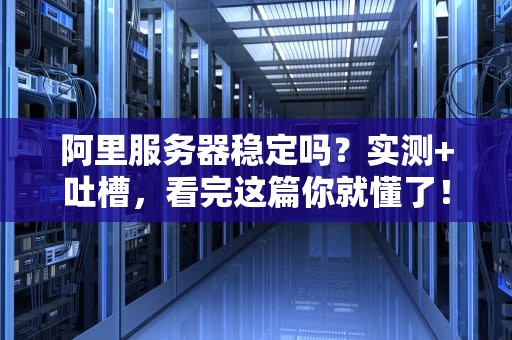 阿里服务器稳定吗？实测+吐槽，看完这篇你就懂了！