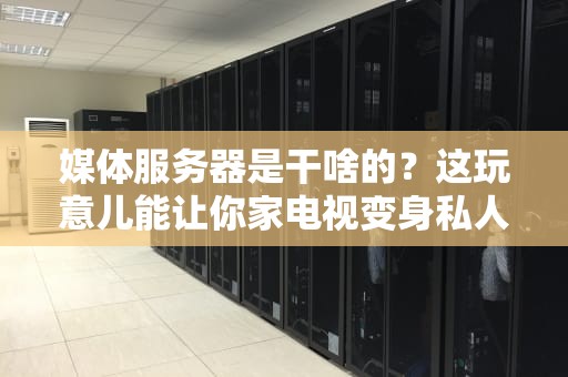 媒体服务器是干啥的？这玩意儿能让你家电视变身私人影院！