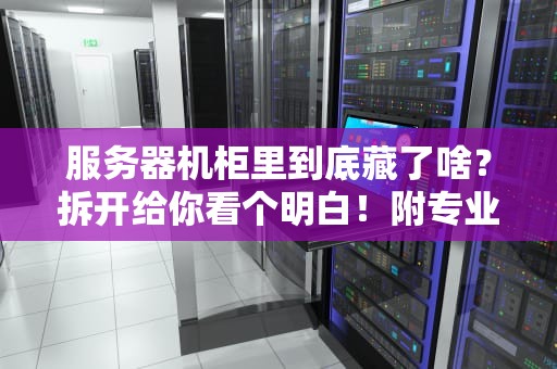 服务器机柜里到底藏了啥？拆开给你看个明白！附专业选购指南