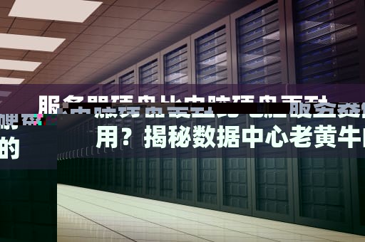 服务器硬盘比电脑硬盘更耐用？揭秘数据中心老黄牛的生存法则