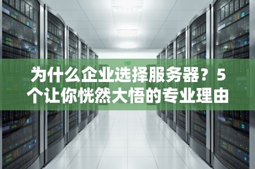 为什么企业选择服务器？5个让你恍然大悟的专业理由！