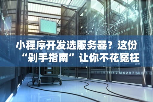 小程序开发选服务器？这份“剁手指南”让你不花冤枉钱！