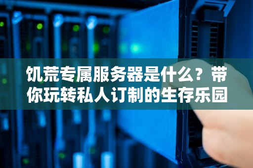 饥荒专属服务器是什么？带你玩转私人订制的生存乐园！