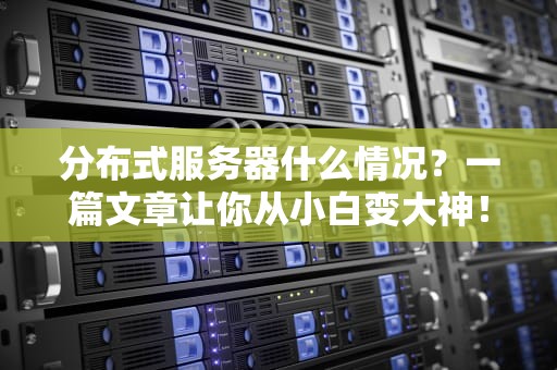 分布式服务器什么情况？一篇文章让你从小白变大神！
