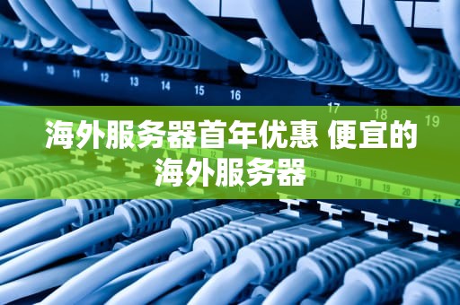 海外服务器首年优惠 便宜的海外服务器
