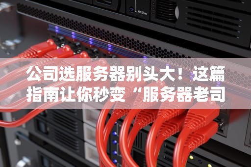 公司选服务器别头大！这篇指南让你秒变“服务器老司机”