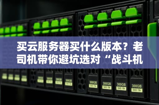 买云服务器买什么版本？老司机带你避坑选对“战斗机”型号！