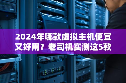 2024年哪款虚拟主机便宜又好用？老司机实测这5款真香！
