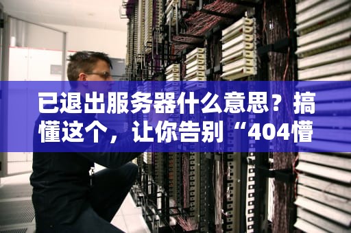 已退出服务器什么意思？搞懂这个，让你告别“404懵逼脸”！