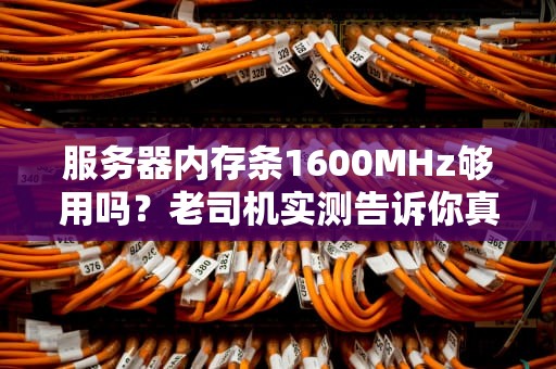 服务器内存条1600MHz够用吗？老司机实测告诉你真相！