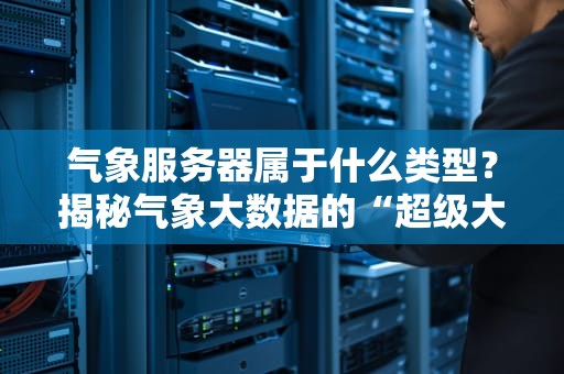 气象服务器属于什么类型？揭秘气象大数据的“超级大脑”！（附专业测评）