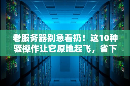 老服务器别急着扔！这10种骚操作让它原地起飞，省下大把银子！