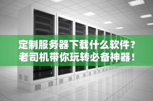 定制服务器下载什么软件？老司机带你玩转必备神器！