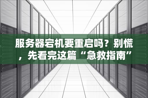 服务器宕机要重启吗？别慌，先看完这篇“急救指南”再动手！