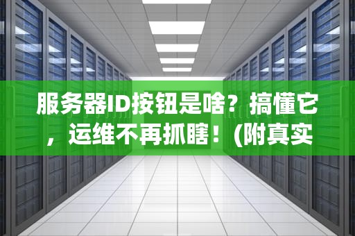 服务器ID按钮是啥？搞懂它，运维不再抓瞎！(附真实翻车案例)