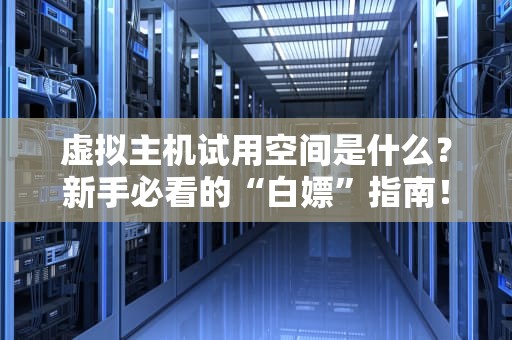 虚拟主机试用空间是什么？新手必看的“白嫖”指南！