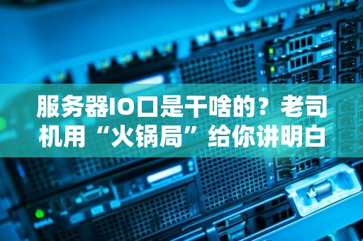 服务器IO口是干啥的？老司机用“火锅局”给你讲明白！