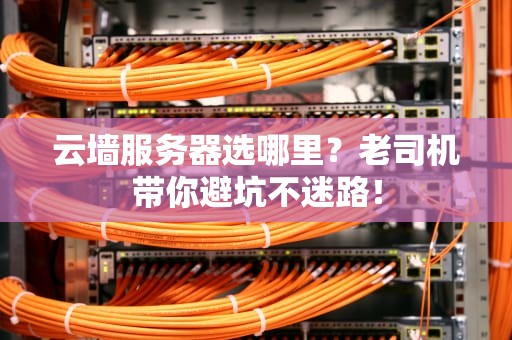 云墙服务器选哪里？老司机带你避坑不迷路！