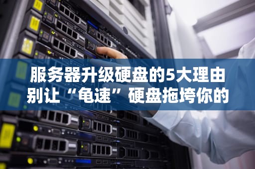 服务器升级硬盘的5大理由别让“龟速”硬盘拖垮你的业务！