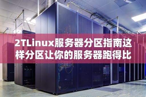 2TLinux服务器分区指南这样分区让你的服务器跑得比兔子还快！