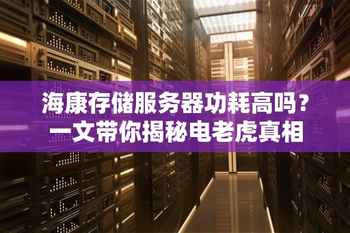 海康存储服务器功耗高吗？一文带你揭秘电老虎真相