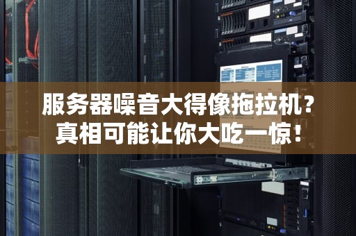 服务器噪音大得像拖拉机？真相可能让你大吃一惊！