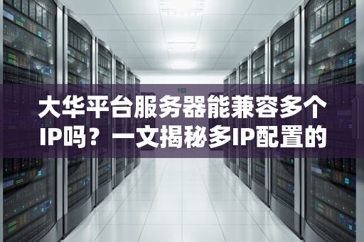大华平台服务器能兼容多个IP吗？一文揭秘多IP配置的“骚操作”！