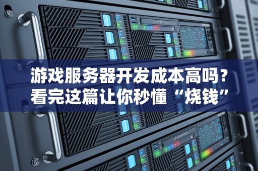 游戏服务器开发成本高吗？看完这篇让你秒懂“烧钱”真相！