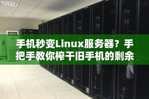 手机秒变Linux服务器？手把手教你榨干旧手机的剩余价值！
