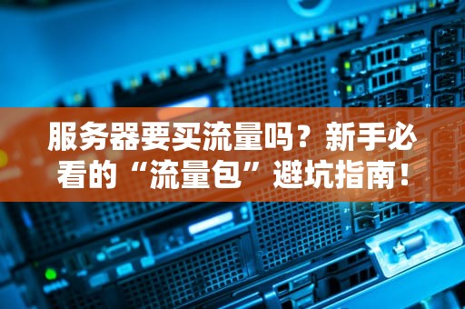 服务器要买流量吗？新手必看的“流量包”避坑指南！