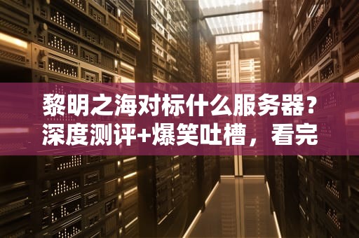 黎明之海对标什么服务器？深度测评+爆笑吐槽，看完秒变服务器老司机！