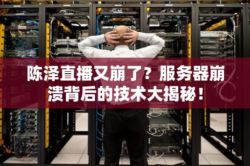 陈泽直播又崩了？服务器崩溃背后的技术大揭秘！