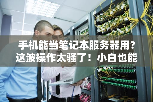 手机能当笔记本服务器用？这波操作太骚了！小白也能秒懂的神奇玩法