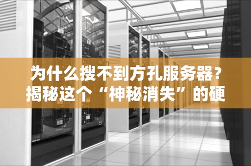 为什么搜不到方孔服务器？揭秘这个“神秘消失”的硬件梗！
