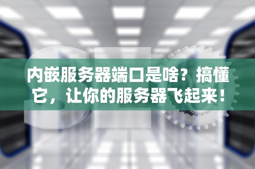 内嵌服务器端口是啥？搞懂它，让你的服务器飞起来！