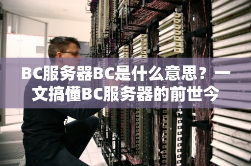 BC服务器BC是什么意思？一文搞懂BC服务器的前世今生与实战应用！