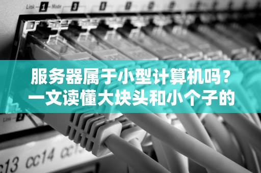 服务器属于小型计算机吗？一文读懂大块头和小个子的微妙关系！