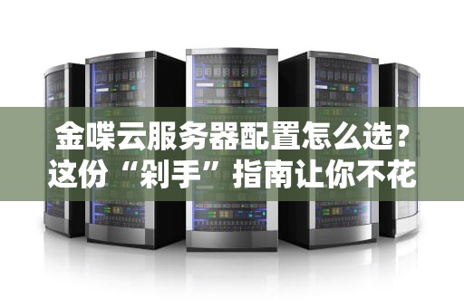 金喋云服务器配置怎么选？这份“剁手”指南让你不花冤枉钱！