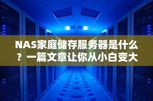 NAS家庭储存服务器是什么？一篇文章让你从小白变大神！
