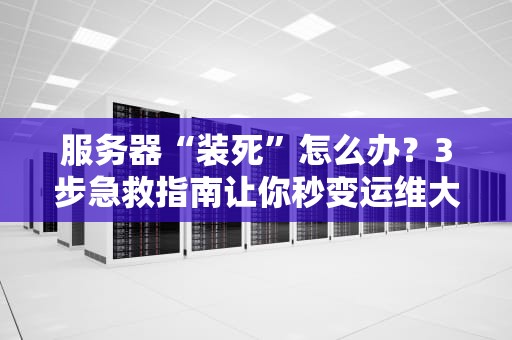 服务器“装死”怎么办？3步急救指南让你秒变运维大神！