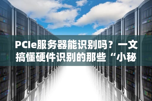 PCIe服务器能识别吗？一文搞懂硬件识别的那些“小秘密”
