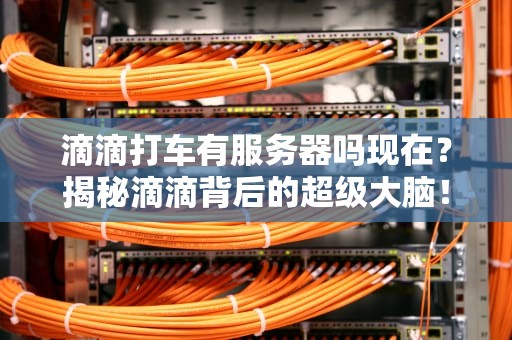 滴滴打车有服务器吗现在？揭秘滴滴背后的超级大脑！