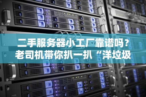 二手服务器小工厂靠谱吗？老司机带你扒一扒“洋垃圾”的底裤！