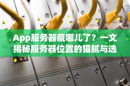 App服务器藏哪儿了？一文揭秘服务器位置的猫腻与选型玄学！