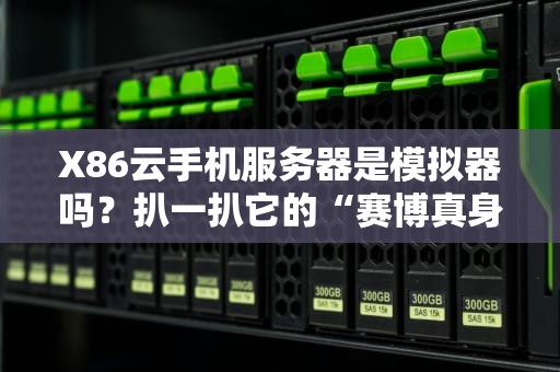 X86云手机服务器是模拟器吗？扒一扒它的“赛博真身”