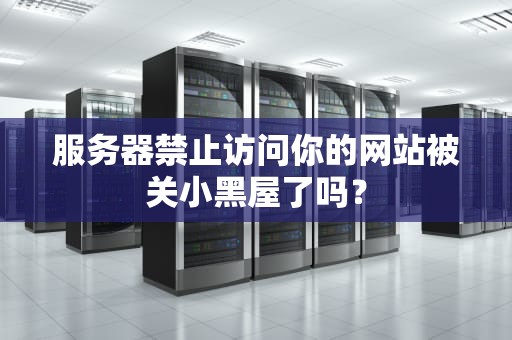 服务器禁止访问你的网站被关小黑屋了吗？