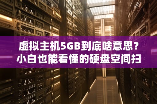 虚拟主机5GB到底啥意思？小白也能看懂的硬盘空间扫盲指南！