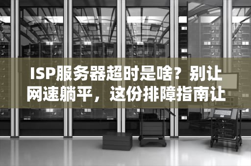 ISP服务器超时是啥？别让网速躺平，这份排障指南让你笑出强大！