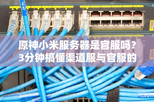 原神小米服务器是官服吗？3分钟搞懂渠道服与官服的“爱恨情仇”
