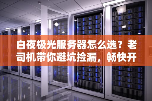 白夜极光服务器怎么选？老司机带你避坑捡漏，畅快开黑不卡顿！